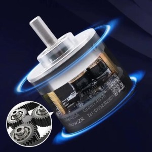 布瑞特多圈绝对值编码器旋转角度位移传感器CANopen磁电式